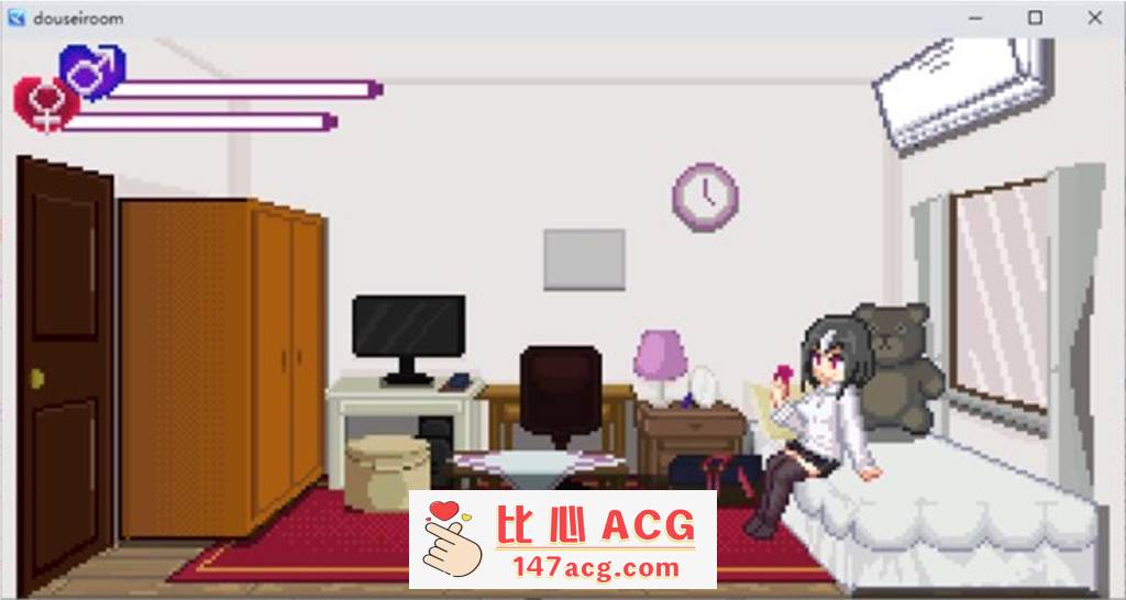 图片[2]-【互动SLG/像素动态】同居模拟器~Douseiroom DL正式版【新作/PC+安卓/250M】-概念社ACG