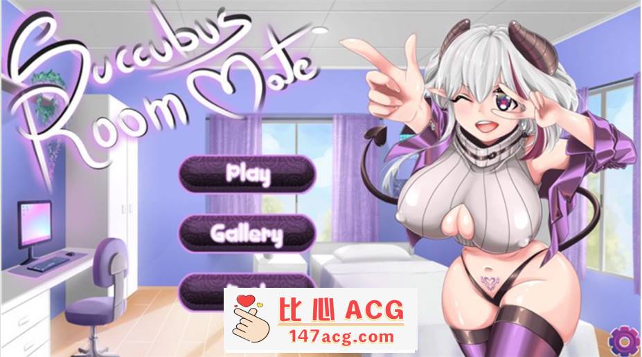 【互动SLG/中文/动态】魅魔同居：Succubus RoomMate 官方中文步兵版【新作/200M/PC端】-概念社ACG